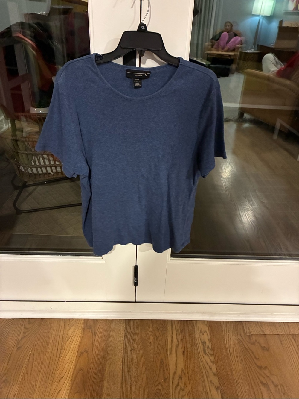 Venezia Blue Crewneck Short Sleeve Women's Top 18/20